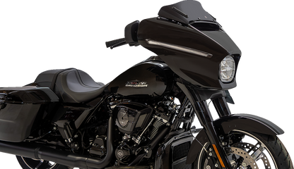Klock Werks Flare 6.5" Black Windshield fits 2023-2025 Harley Street Glide FLHX