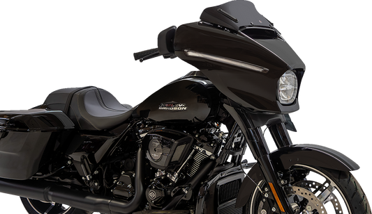 Klock Werks Flare 6.5" Black Windshield fits 2023-2025 Harley Street Glide FLHX