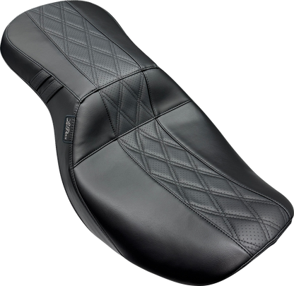 Le Pera Outcast GT2 Diamond Inlay Seat fits 2023-2026 Harley Touring FLHX FLTR
