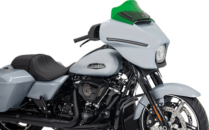 Klock Werks Kolor Flare 8" Green Windshield fits 2023-2025 Harley Street Glide