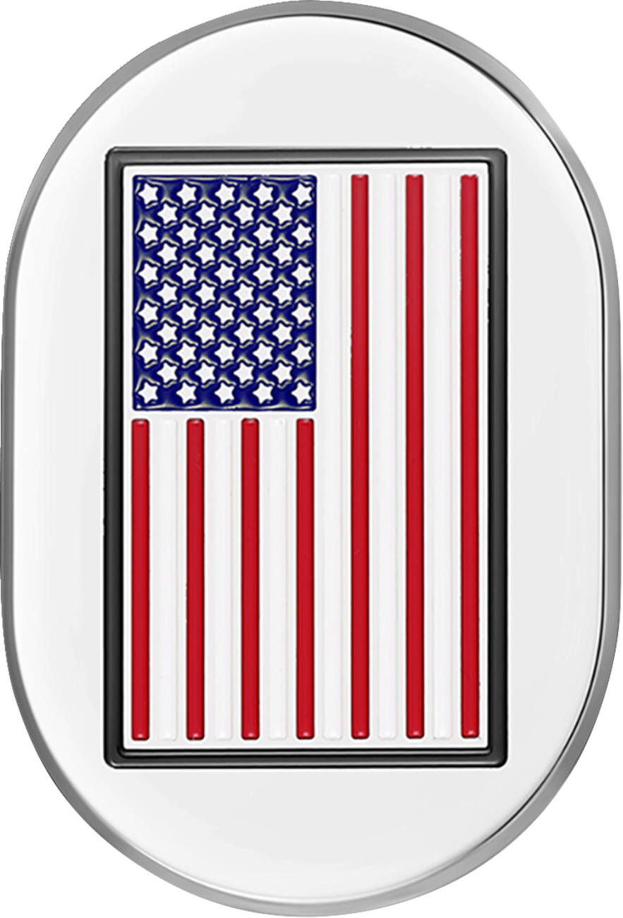 Figurati American Flag Left Side Antenna Insert 2009-2023 Harley Touring FLHX