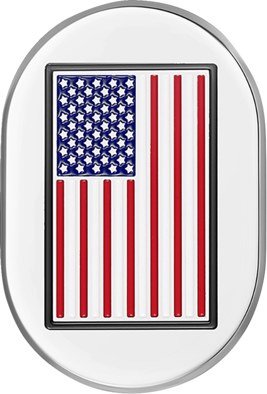 Figurati American Flag Left Side Antenna Insert 2009-2023 Harley Touring FLHX