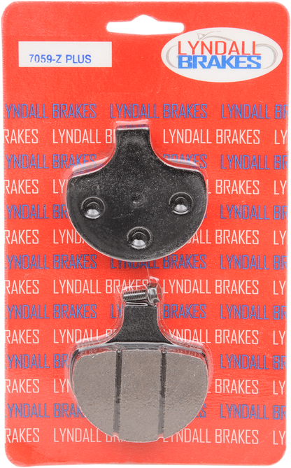 Lyndall Racing Z-Plus Front Brake Pads for 1986-2007 Harley Big Twin Sportster