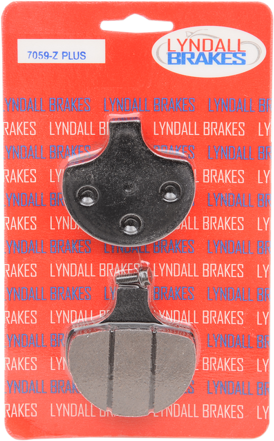 Lyndall Racing Z-Plus Front Brake Pads for 1986-2007 Harley Big Twin Sportster