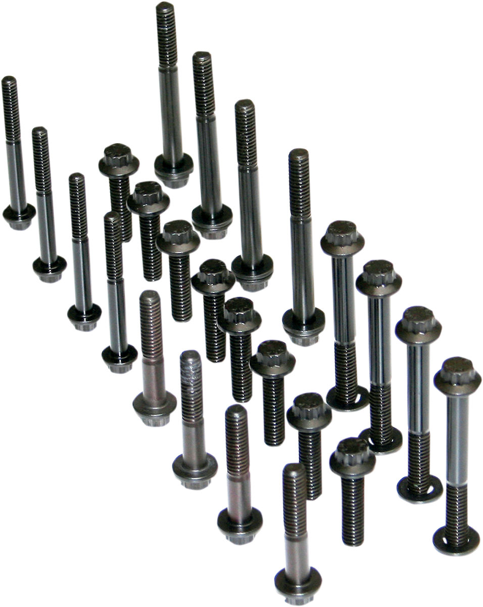 Feuling 12 Point Rocker Box Engine Bolt Kit 2001-2017 Harley Softail Touring FXD