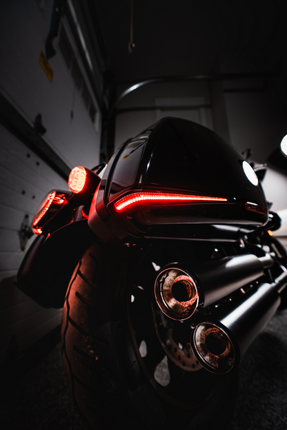 Custom Dynamics Smoke Lens LED Saddlebag Lights for 2018-2024 Harley Low Rider