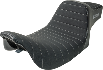 Slyfox High Noon Classic Stitch Seat fits 1997-2007 Harley Touring FLHR FLHX