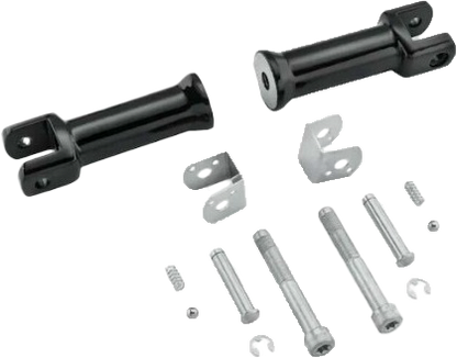 Harddrive Passenger Black Footpeg Mount Kit 2018-2021 Harley Softail Models