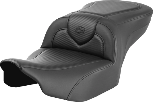 Saddlemen Roadsofa Carbon Fiber Weave Gel Seat 2023-25 Harley Touring FLHX FLTRX