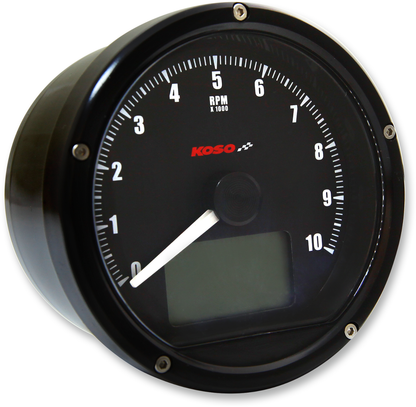 Koso TNT-01R Universal 3" Electronic Motorcycle Speedometer Tachometer Gauge Kit