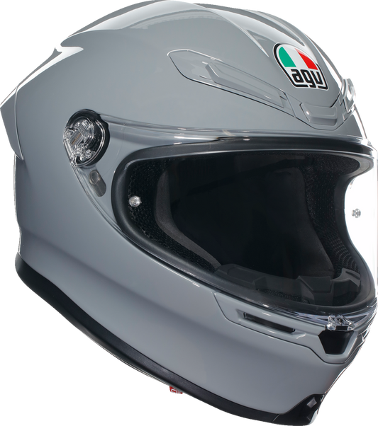 AGV K6 S Solid Nardo Gray Unisex Adult Motorcycle Street Full Face Helmet