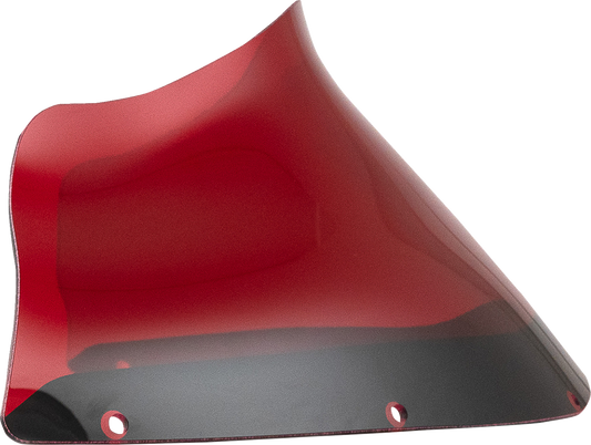 Klock Werks Kolor Flare 9" Red Windshield fits Harley Dyna FXRP Style Fairing