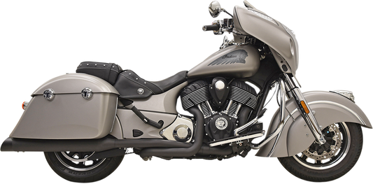 Bassani 2-2 Slash Cut True Dual Exhaust 2014-2019 Indian Chieftain Roadmaster