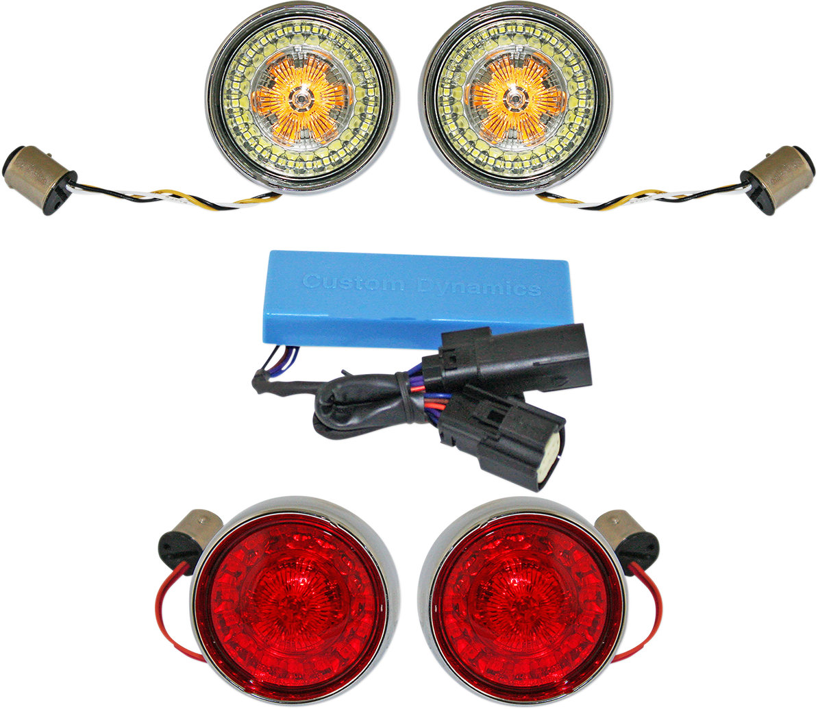Custom Dynamics Probeam LED Turn Signal Kit 2010-2013 Harley Touring FLHX FLTRX