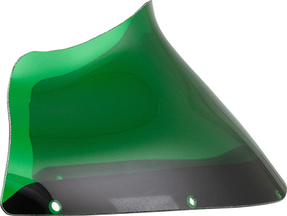 Klock Werks Kolor Flare 9" Green Windshield fits Harley Dyna FXRP Style Fairing