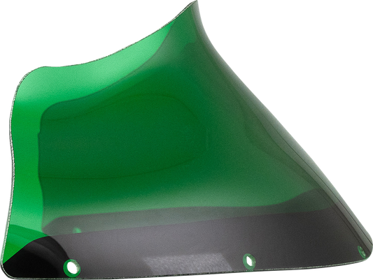 Klock Werks Kolor Flare 9" Green Windshield fits Harley Dyna FXRP Style Fairing