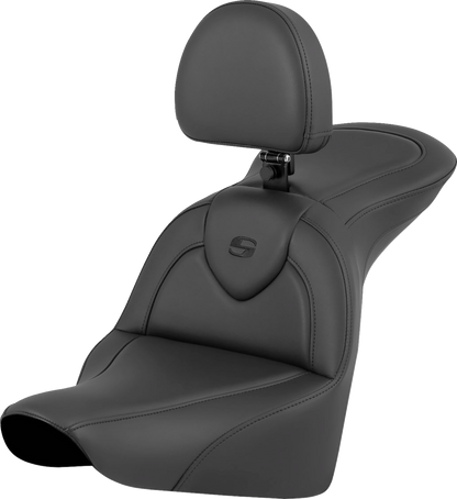 Saddlemen Roadsofa Gel Seat & Backrest fits 2018-2026 Harley Softail FXBR FLFB