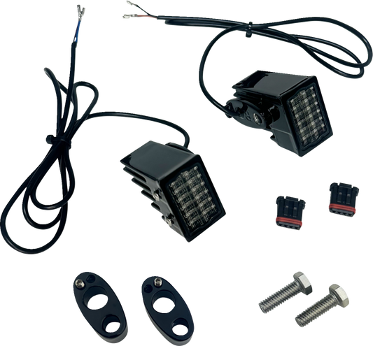 Custom Dynamics Smoke Rear Strut LED Turn Signals 2000-2017 Harley Softail Dyna