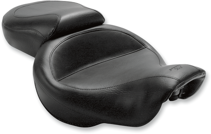 Mustang Wide Vintage Solo & Rear Seat 2006-2017 Harley Dyna Fat Bob Low Rider