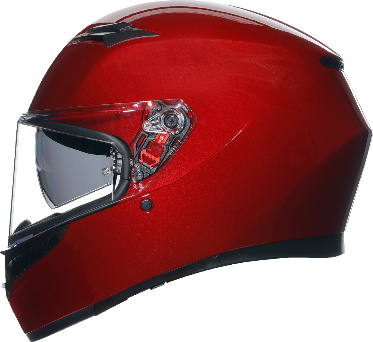 AGV K3 Mono Competizione Red Unisex Adult Motorcycle Street Full Face Helmet