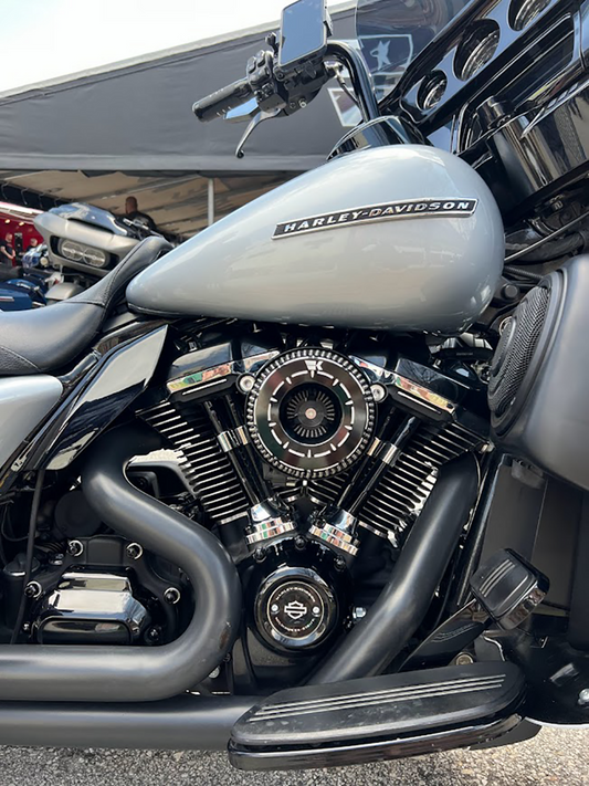 Khrome Werks Instigator Tracer Black Air Intake for 2017-2024 Harley Touring M8