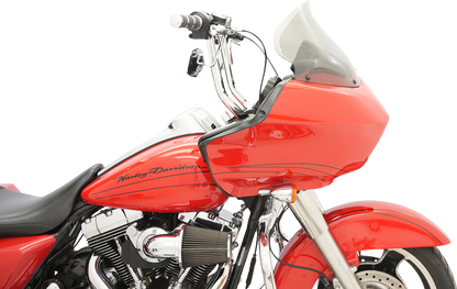 Klock Werks 12" Pro-Touring Tinted Flare Windshield 1998-2013 Harley Road Glide