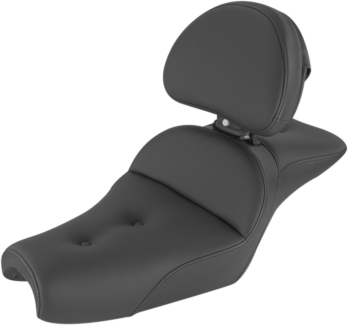 Saddlemen Black Pillow Top Explorer Seat fits 2004-2022 Harley Sportster