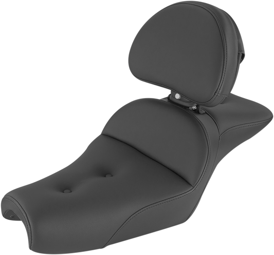 Saddlemen Black Pillow Top Explorer Seat fits 2004-2022 Harley Sportster