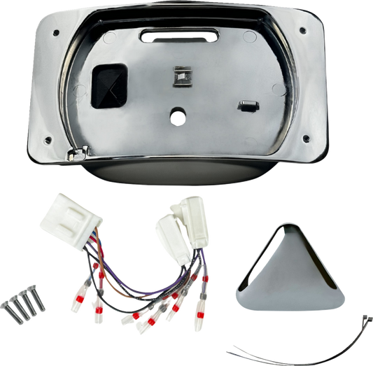 Custom Dynamics Taillight Eliminator License Plate Mount fits 1999-2024 Harley