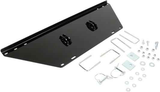 Moose Side by Side Black Front Snow Plow Mount for 2014-22 Honda Pioneer 700 500