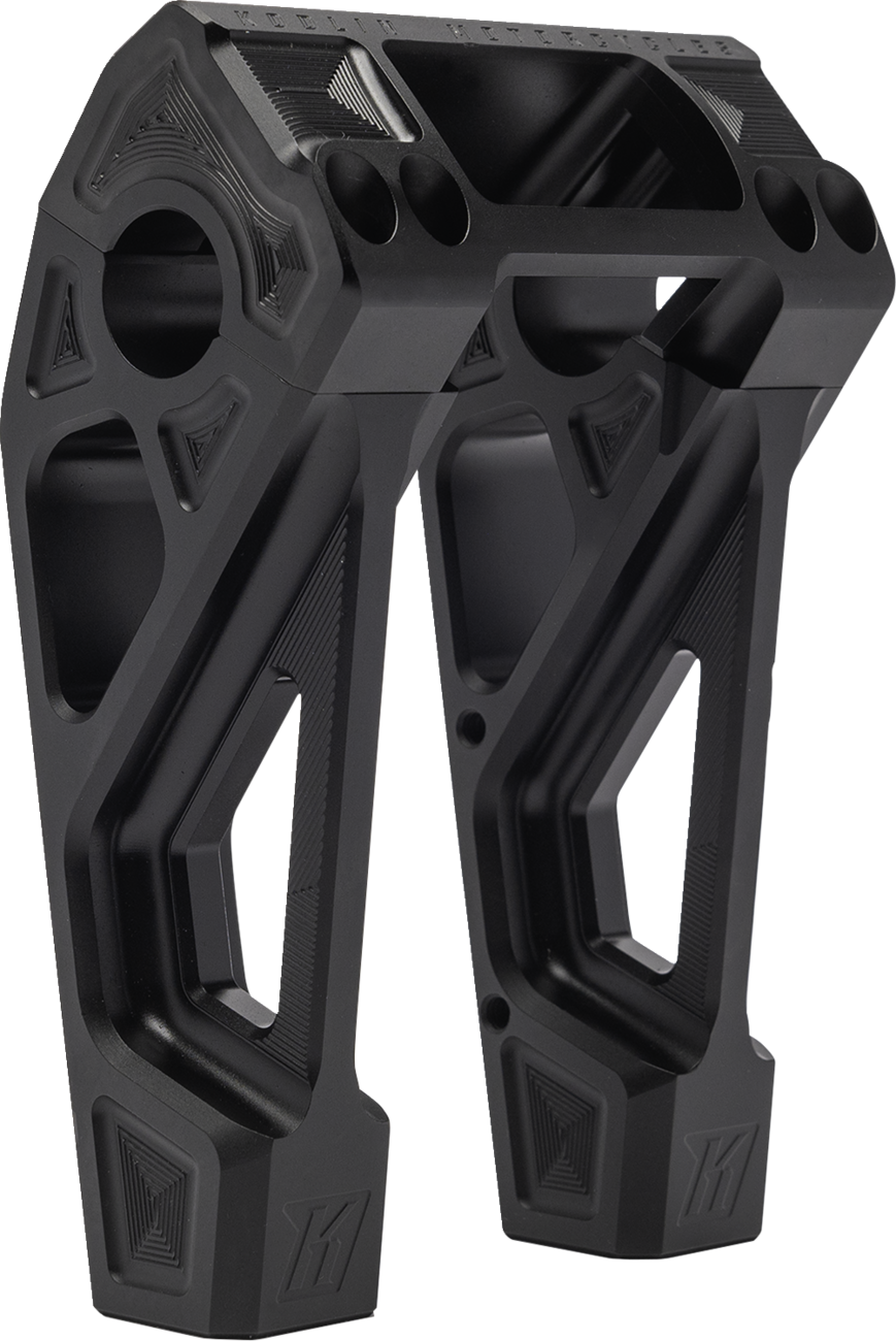Kodlin Fastback Black 6" Straight Handlebar Risers for 2018-2024 Harley Softail