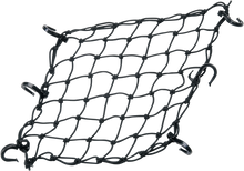 Powertye Black 15"x15" Universal Motorcycle Luggage Storage Cargo Net