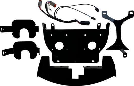 Custom Dynamics Shark Demon Headlight Fog Light Kit 2023-2025 Harley Road Glide