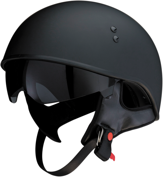 Z1R Vagrant Unisex Adult Motorcycle Riding Street Racing Half Helmet & Sun Visor