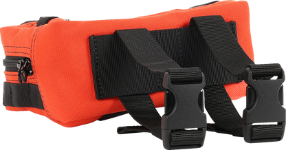 Thrashin Supply Orange Motorcycle Handlebar Storage Bag Harley Davidson THB-0025