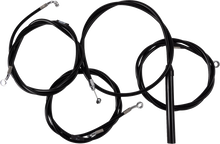 La Choppers Complete 12"-14" Handlebar Black Cable Kit for 23-26 Harley Touring