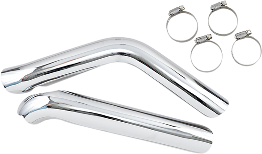 Drag Specialties Exhaust Heat Shields fits 1984-1999 Harley Dyna Softail