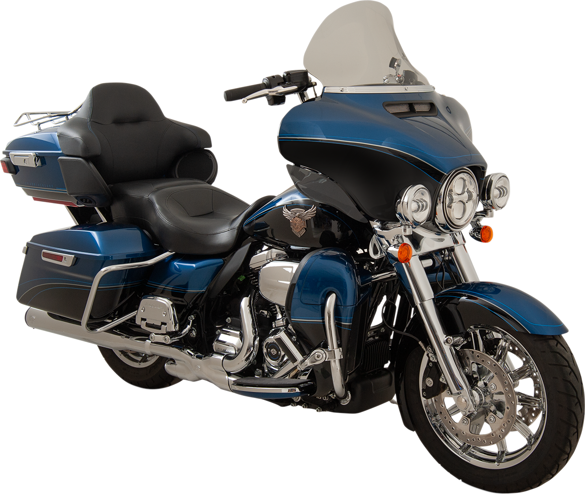 Klock Werks Flare 11.5" Tint Windshield fits 2014-2023 Harley Touring FLHX FLHT