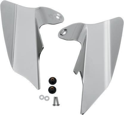 Kuryakyn Pair Reflective Tint Motorcycle Saddle Shields 1997-2007 Harley Touring