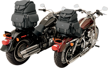 Saddlemen BR3400EX Motorcycle Back Seat Sissy Bar Bag Luggage for Harley Indian
