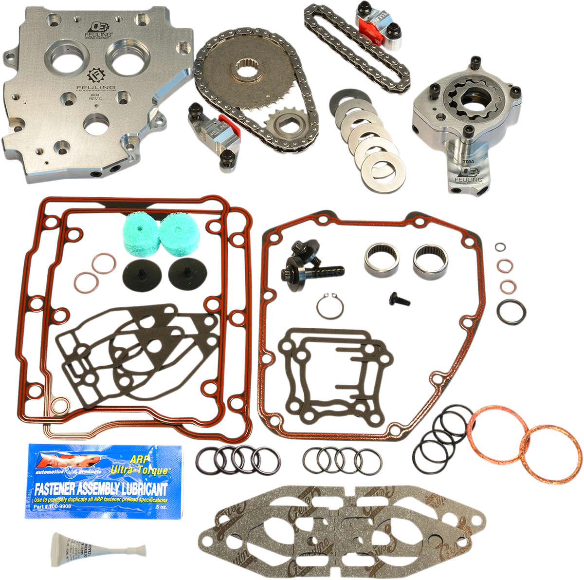 Feuling OE+ Hydraulic Cam Chain Tensioner Conversion Kit 2001-2006 Harley FL FX