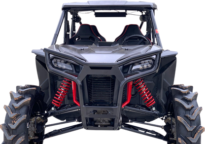 Moose Utility Front Gloss Black UTV Steel Bumper 2020-2021 Honda Talon 1000