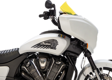 Klock Werks 9" Yellow Ice Flare Windshield for 2025-2026 Indian Powerplus Models