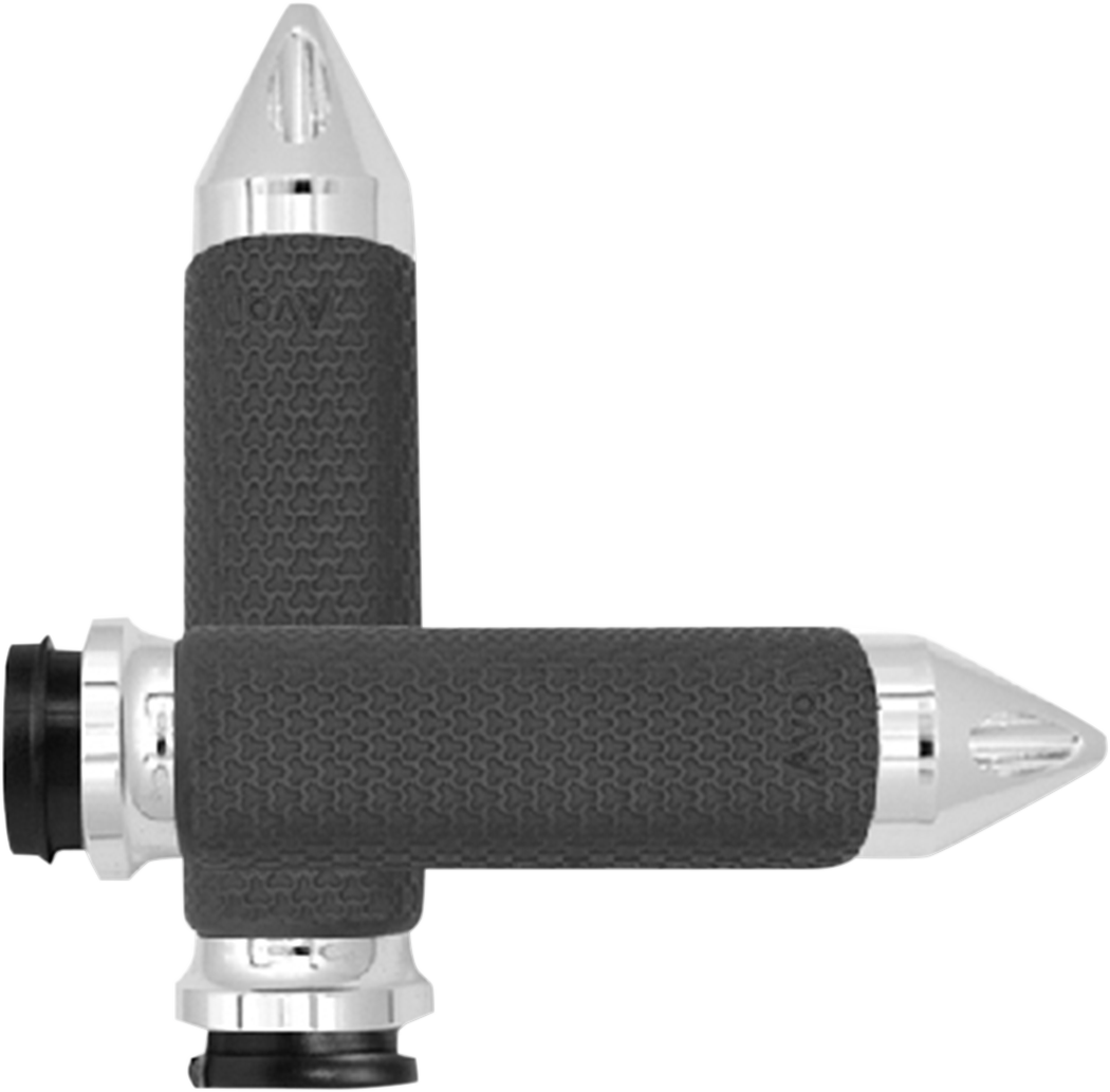 Avon Black Memory Foam TBW Handlebar Hand Grips 2008-2024 Harley Touring Dyna