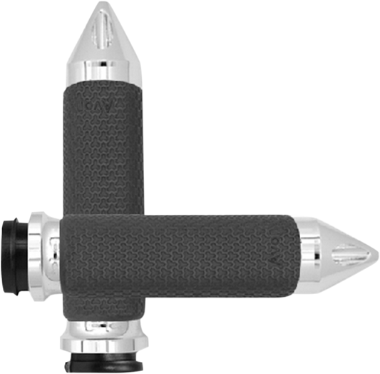 Avon Black Memory Foam TBW Handlebar Hand Grips 2008-2024 Harley Touring Dyna