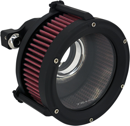 Trask Assault Charge High-Flow Black Air Cleaner for 1991-2022 Harley Sportster