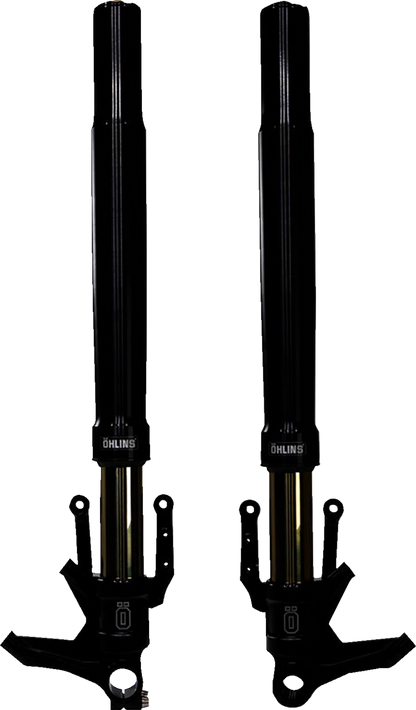 Ohlins Blackline 48MM Front Fork Legs for 2023-2025 Harley Road Street Glide CVO