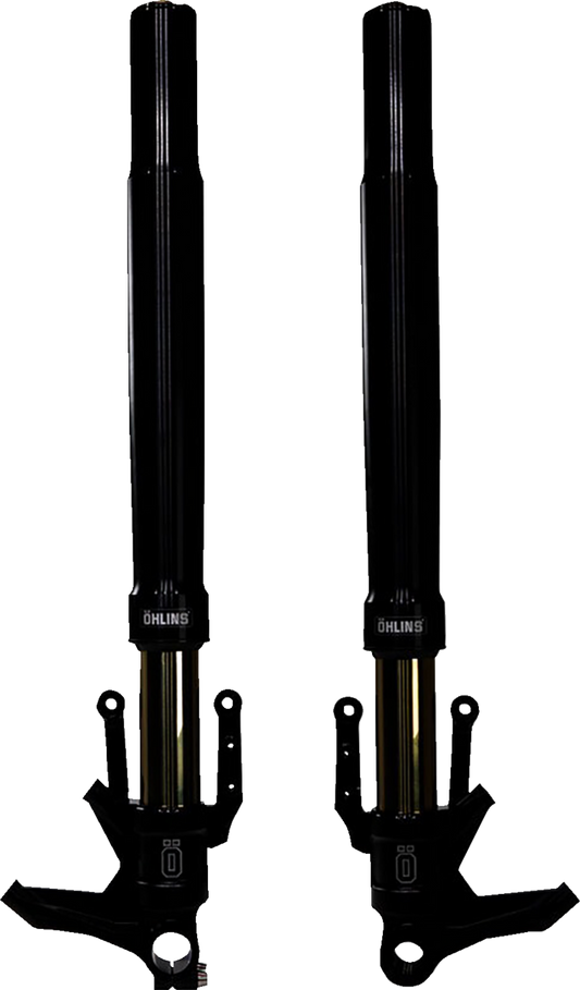 Ohlins Blackline 48MM Front Fork Legs for 2023-2025 Harley Road Street Glide CVO