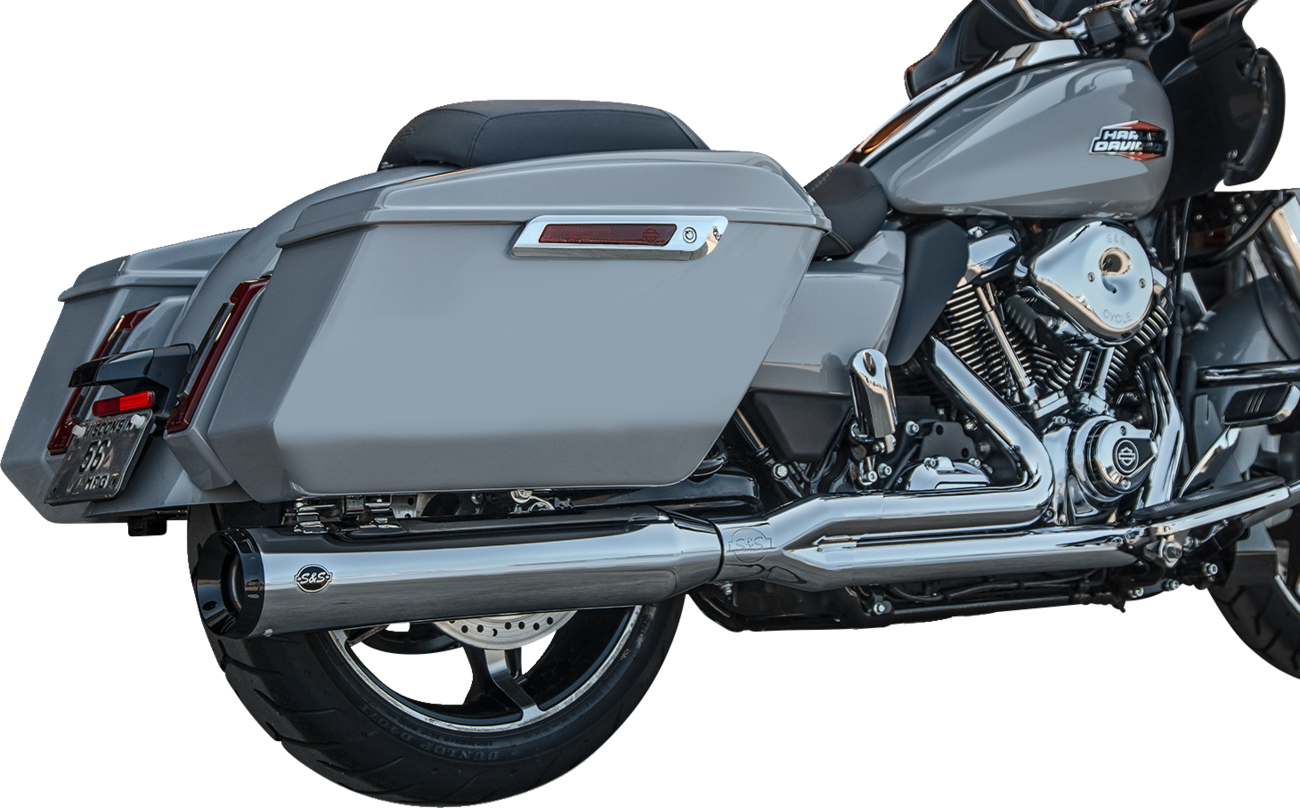 S&S GNX 2-1 Chrome Race Exhaust System fits 2017-2025 Harley Touring 550-1168