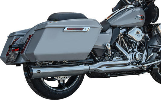 S&S GNX 2-1 Chrome Race Exhaust System fits 2017-2025 Harley Touring 550-1168